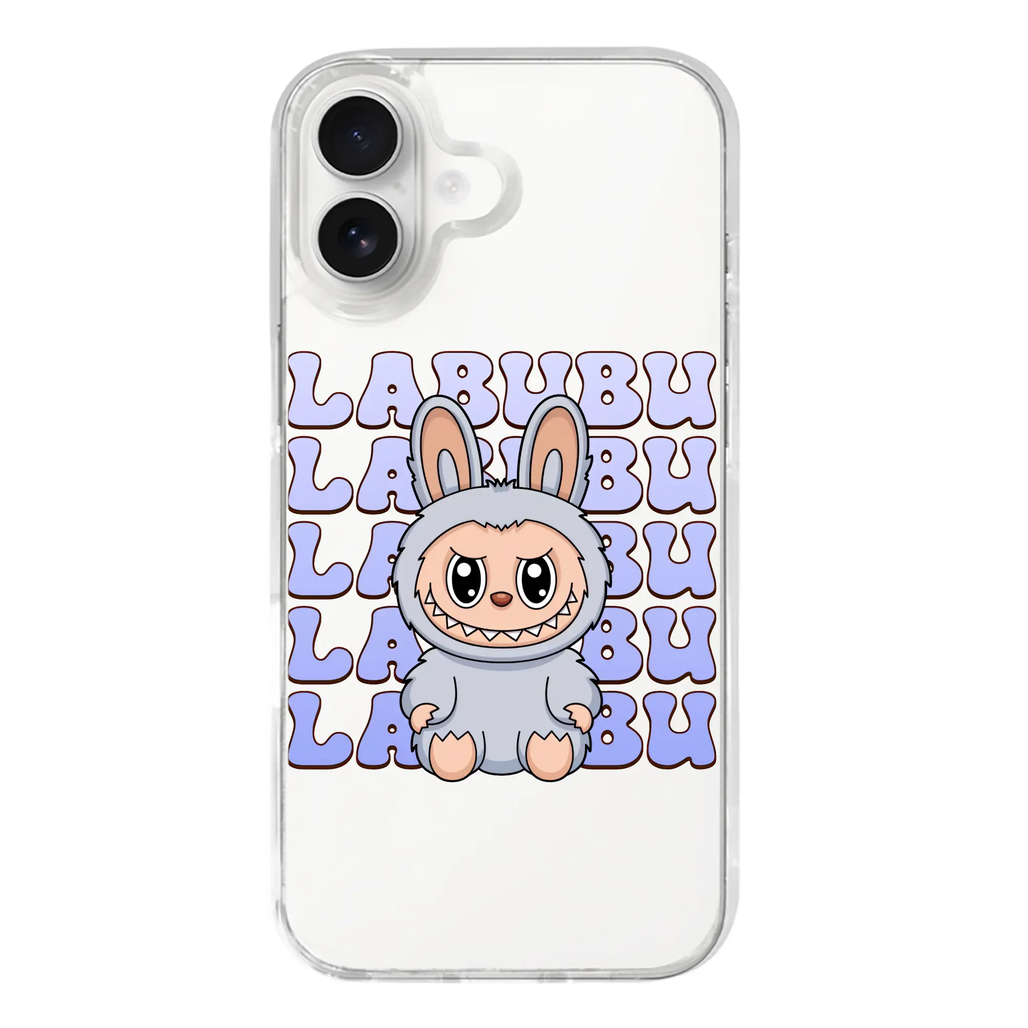 ラブブ グッズ ラブブ - iPhone 17シリーズ 透明スマホケース – 薄型・耐衝撃・精密フィット保護カバー